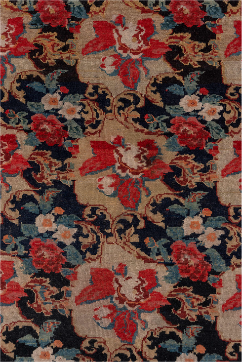 Antique Malayer Area Rug (4' x 5')